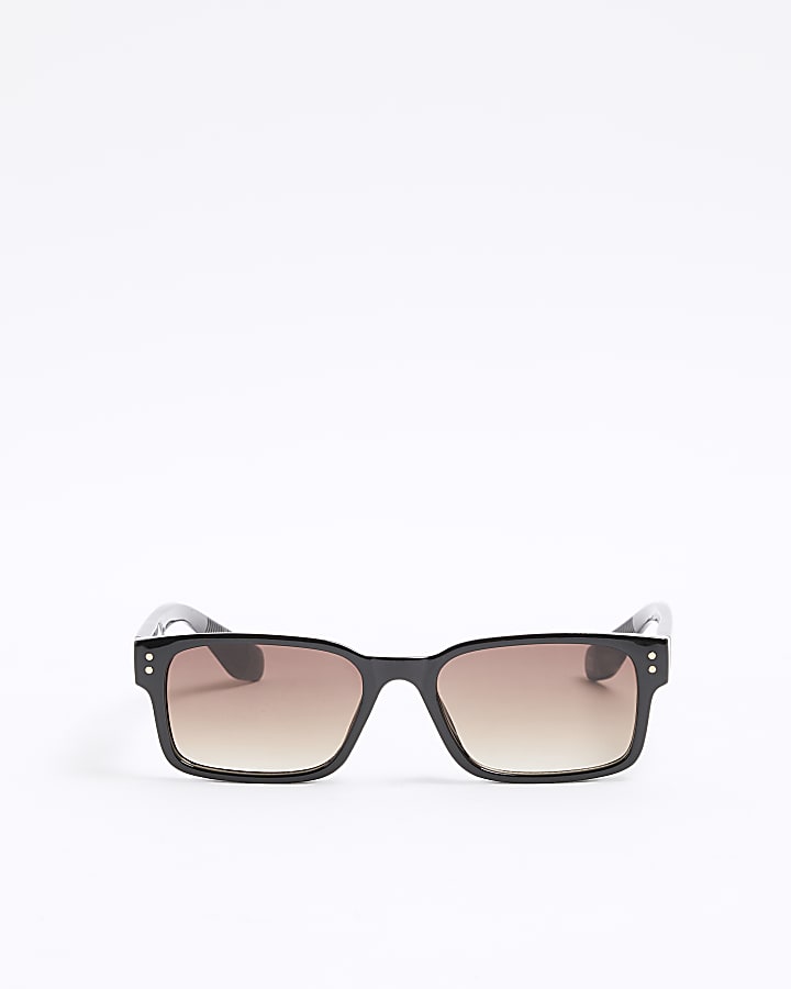 Black Slim Wayfarer Sunglasses