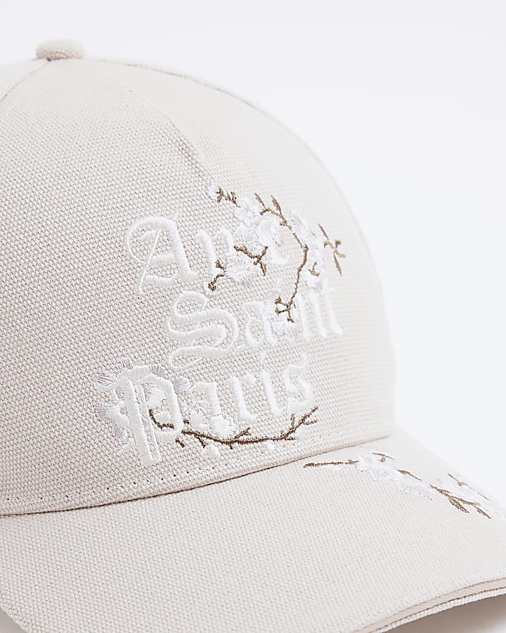 Stone Aime Saint Paris Floral Cap