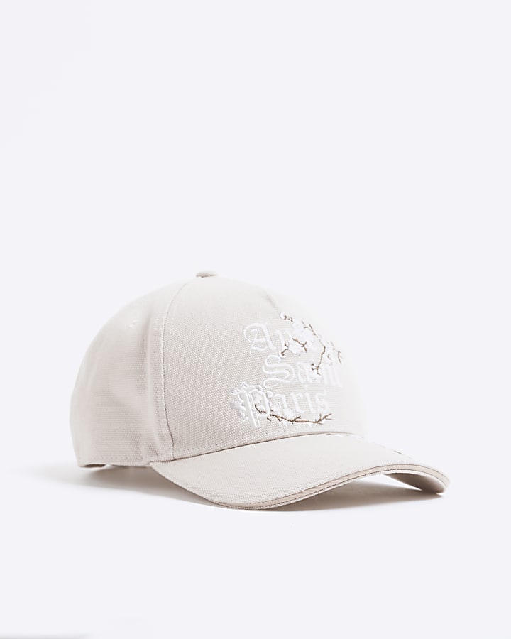 Stone Aime Saint Paris Floral Cap