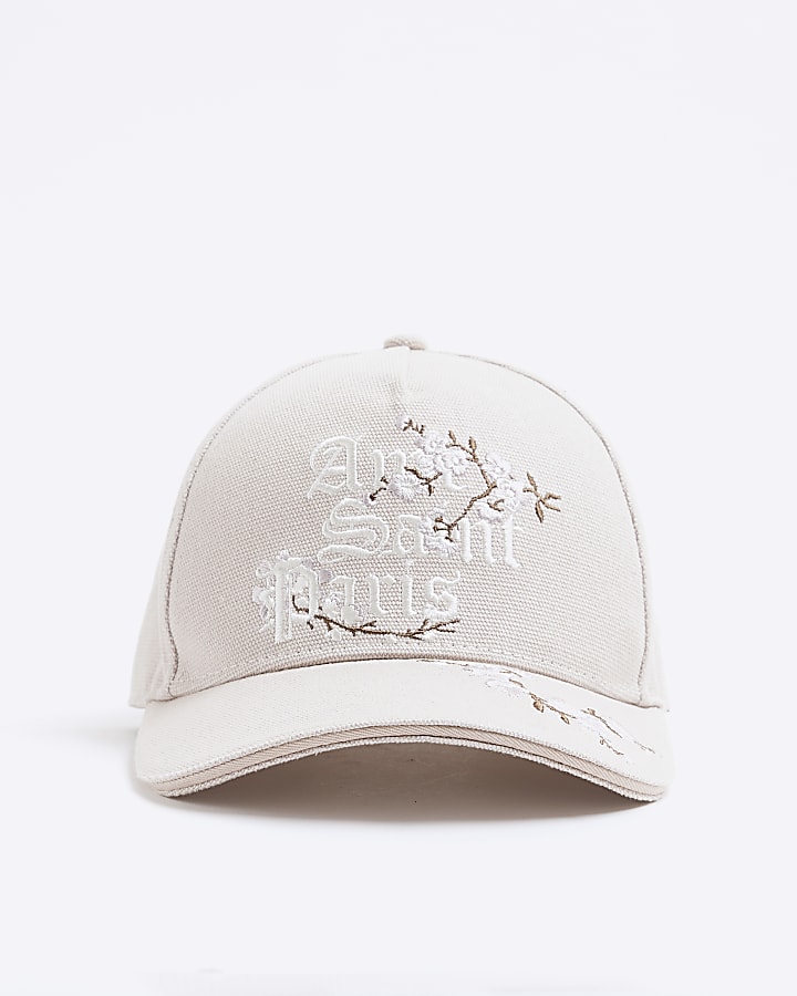 Stone Aime Saint Paris Floral Cap