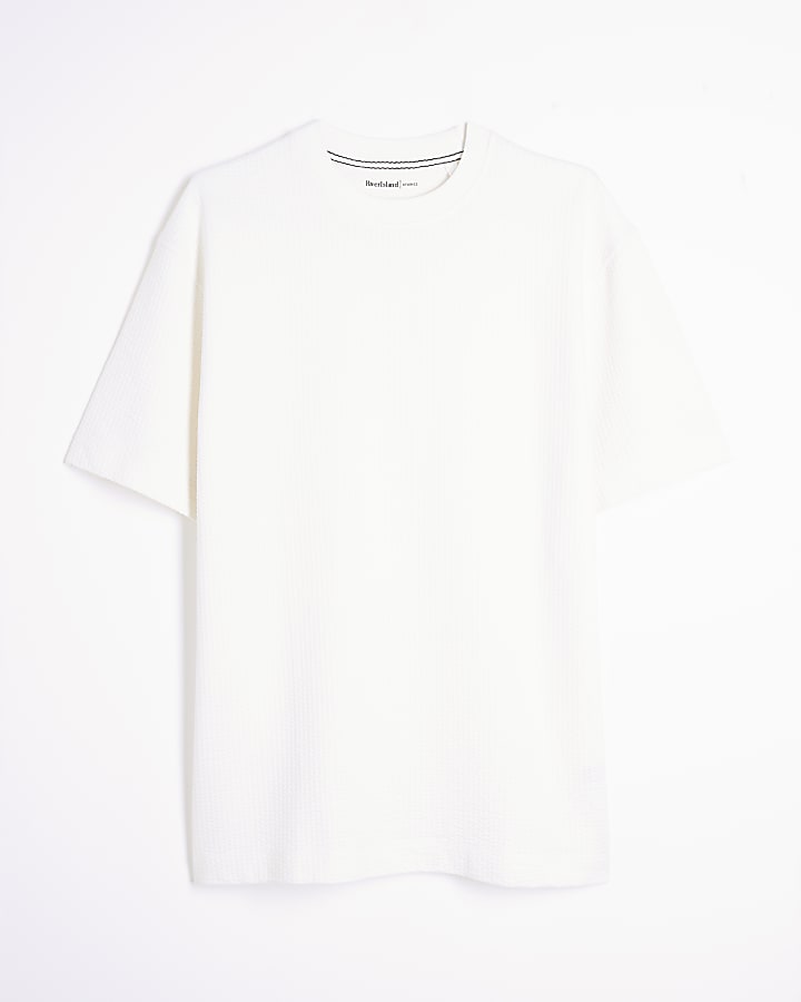 Ecru Regular Fit T-Shirt