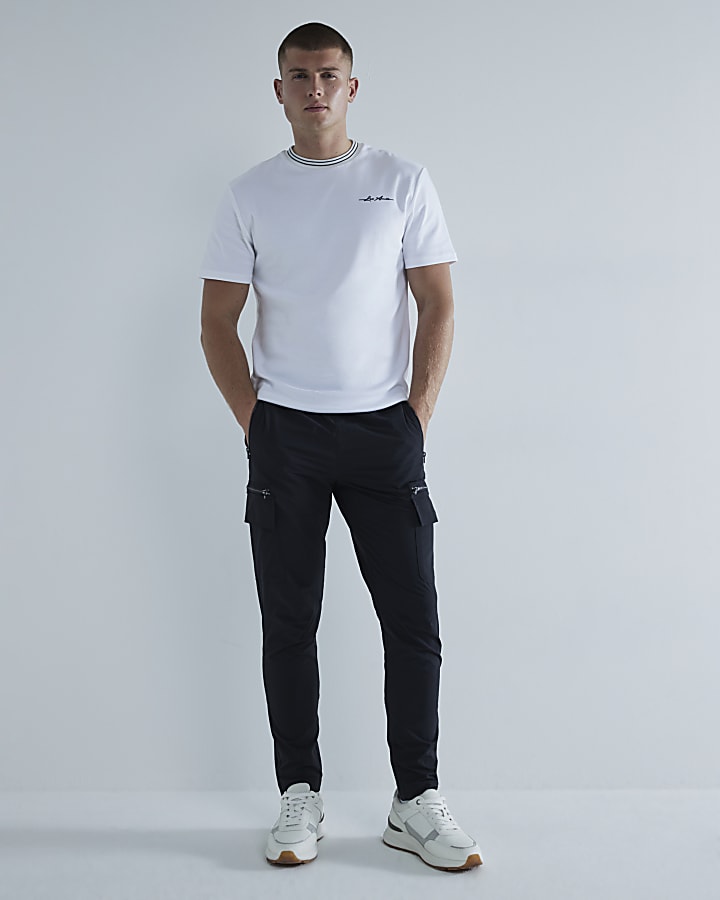 White Slim Fit Les Amis T-Shirt