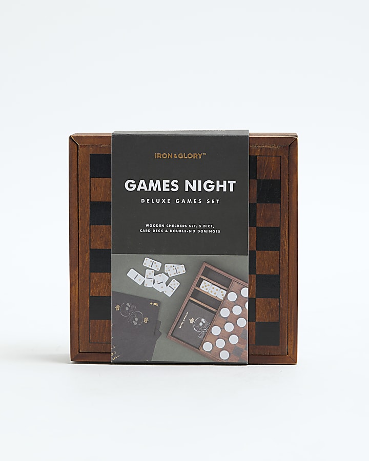 Brown Games Night Deluxe Set