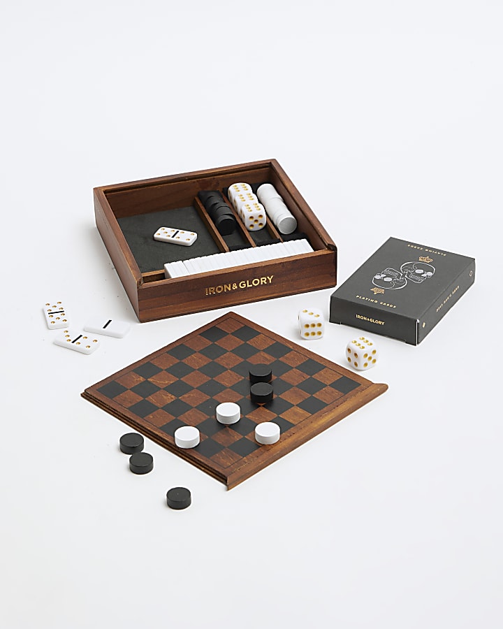 Brown Games Night Deluxe Set