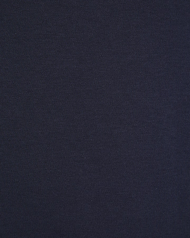 Navy Slim Fit Short Sleeve T-Shirt