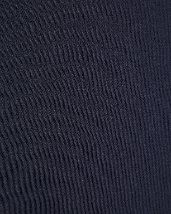 Navy Slim Fit Short Sleeve T-Shirt