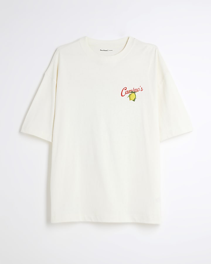 Beige Short Sleeve Lemoncello T-Shirt