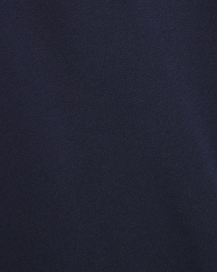 Navy Slim Fit Shorts