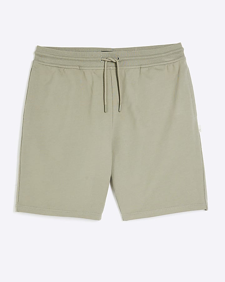 Khaki Slim Fit Shorts