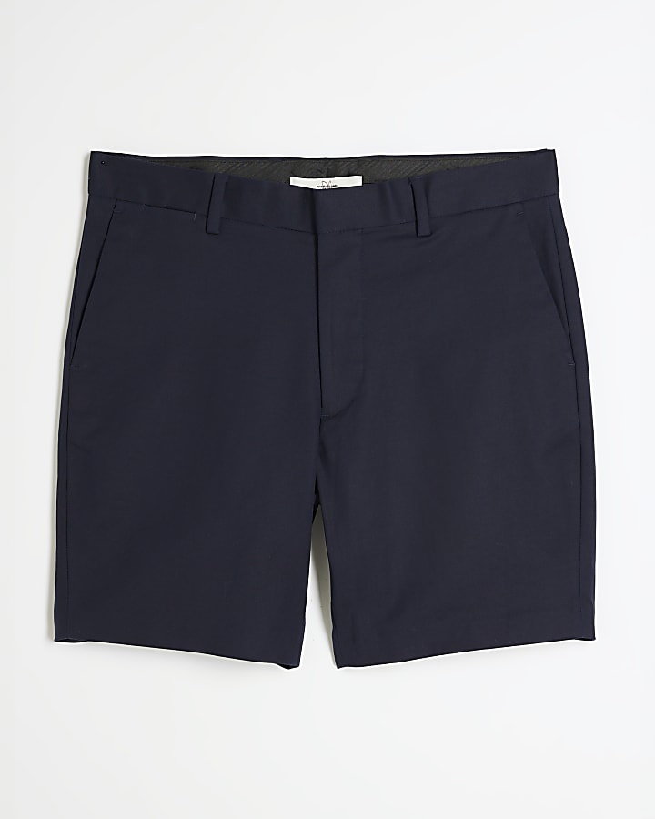 Navy Chino Shorts