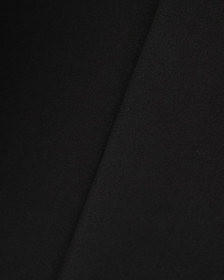 Black Skinny Fit Suit Trousers