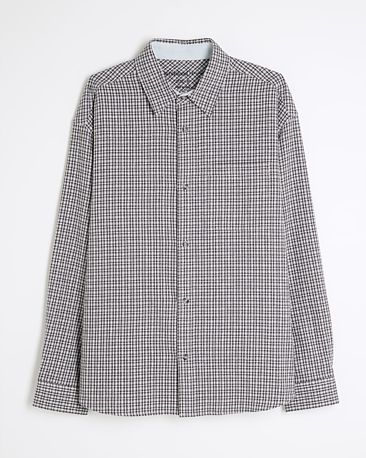 Multi Colour Long Sleeve Chequered Shirt