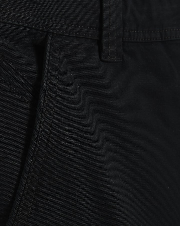 Black Cargo Trousers