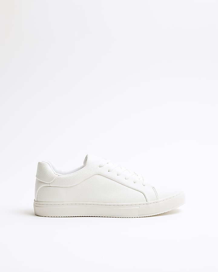 White Cupsole Trainers