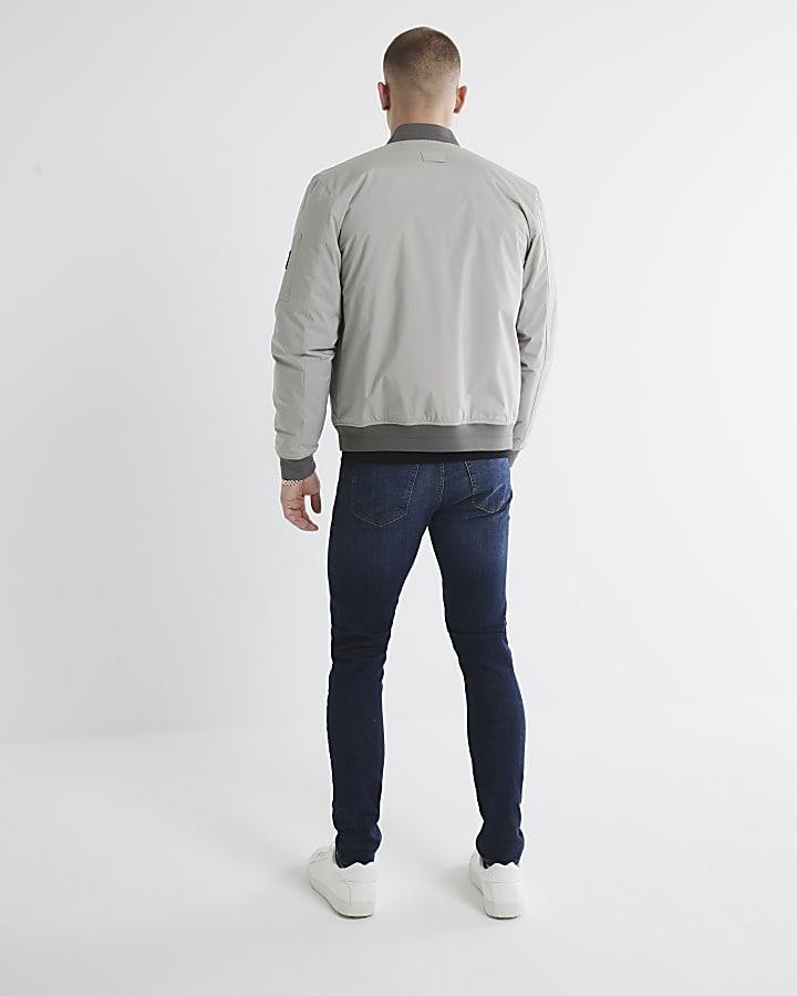 Dark Blue Skinny Fit Jeans