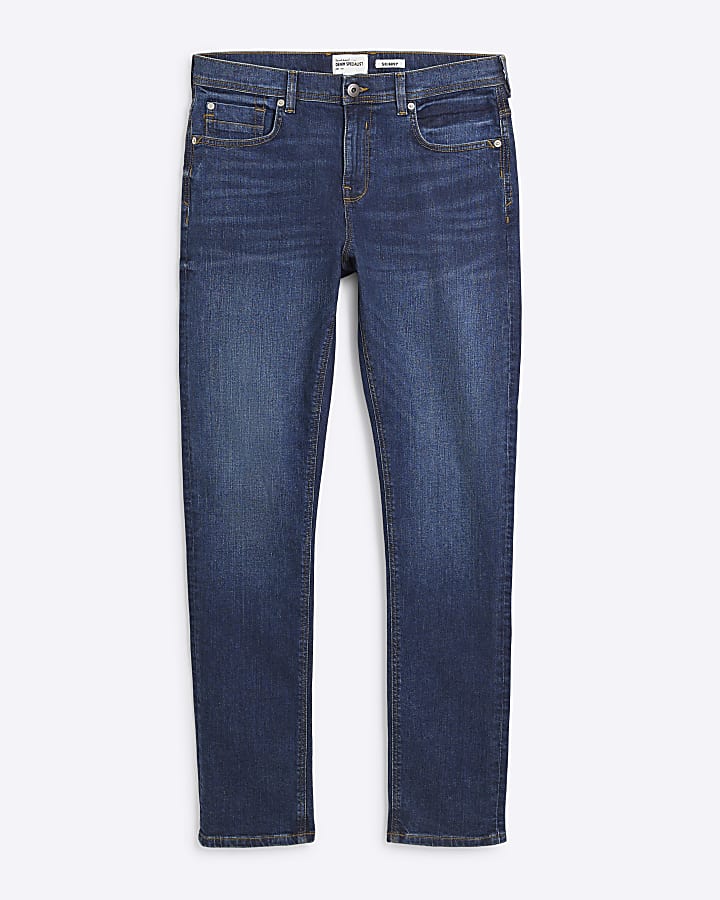 Dark Blue Skinny Fit Jeans