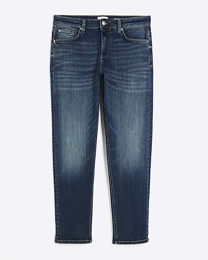 Blue Denim Slim Fit Jeans