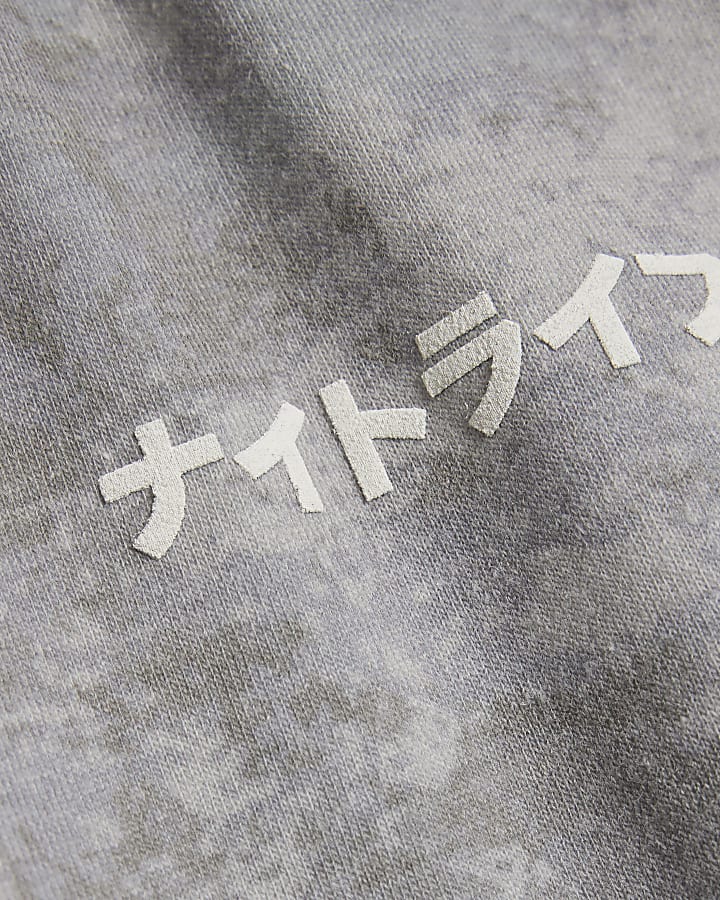 Khaki Boxy Camo Print T-Shirt
