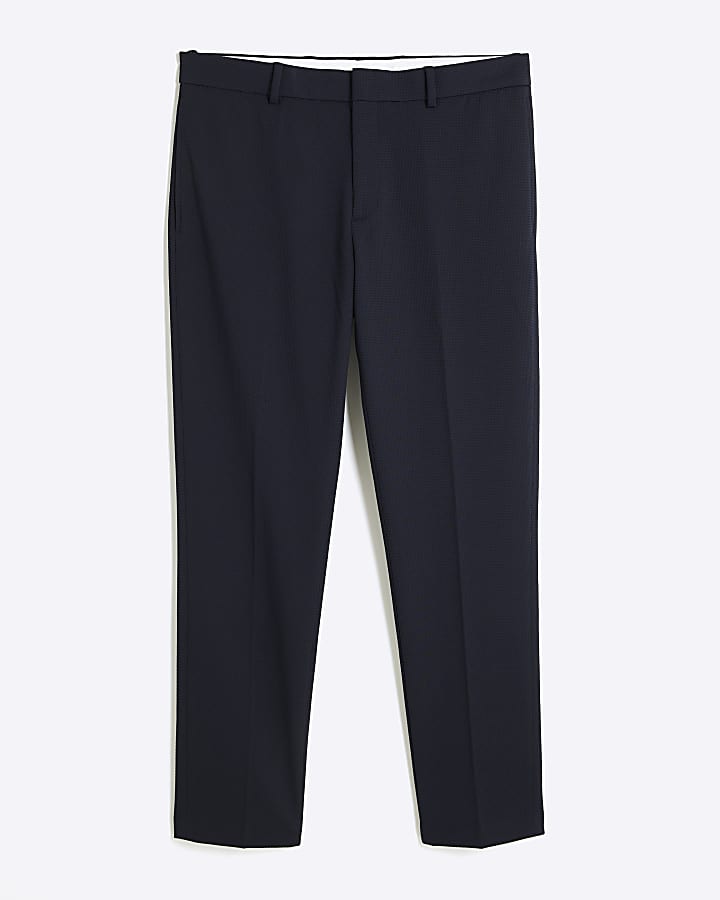 Navy Smart Trousers