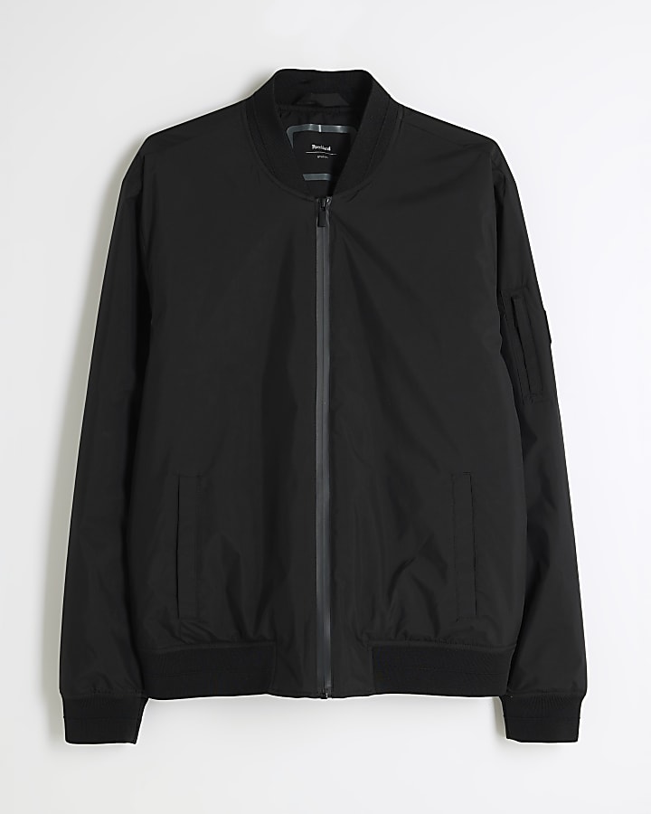 Black Bomber Jacket