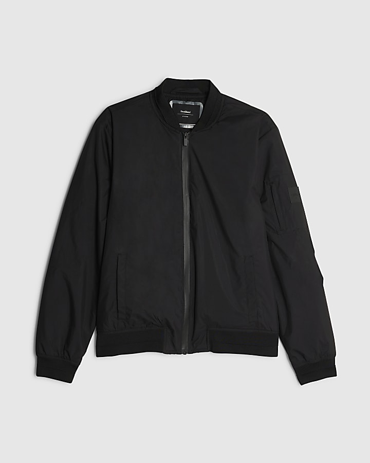 Black Bomber Jacket
