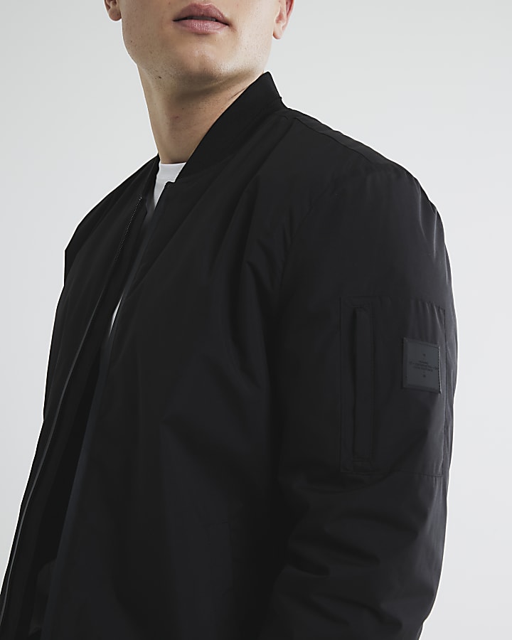 Black Bomber Jacket