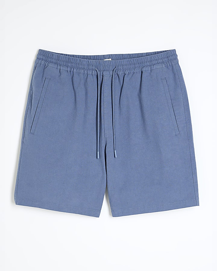 Blue Pull On Shorts