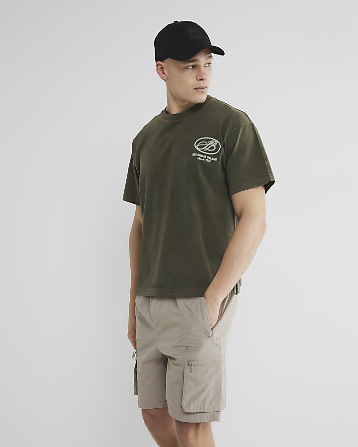 Stone Cargo Shorts