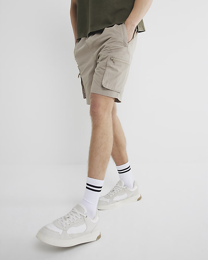 Stone Cargo Shorts