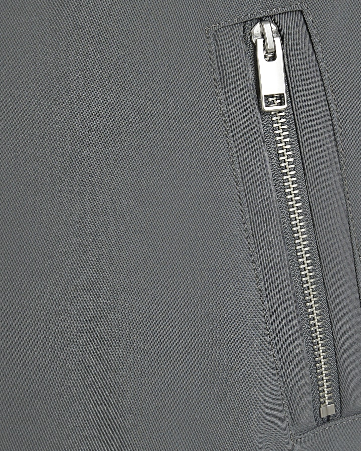 Grey Smart Shacket