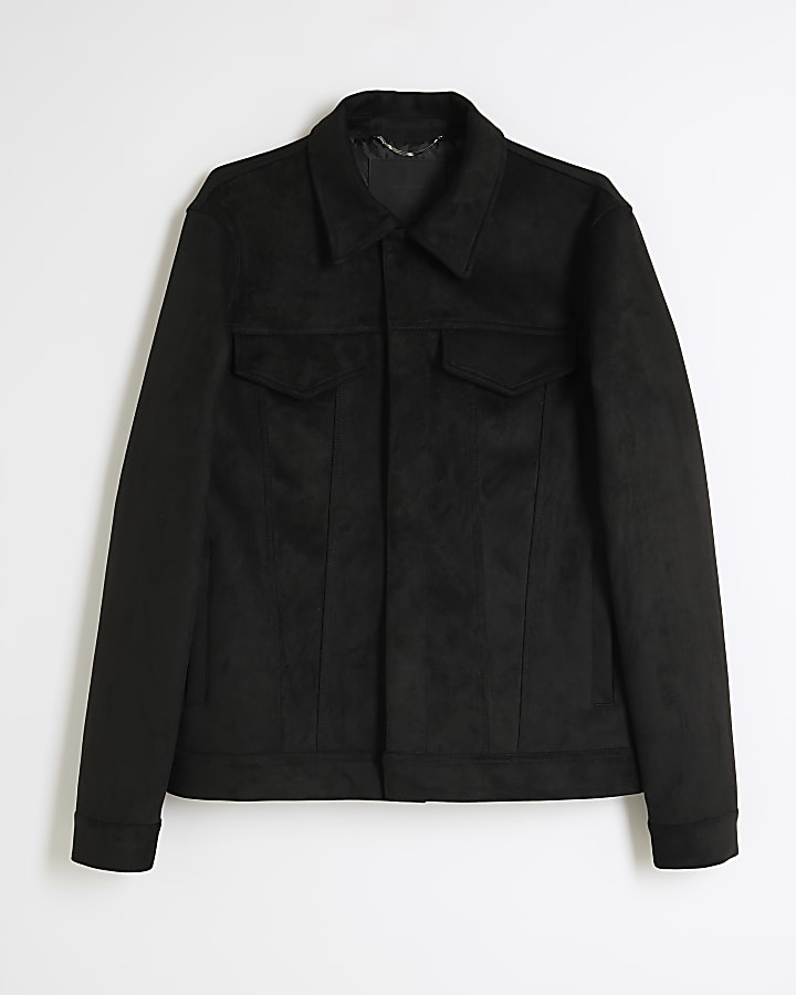 Black Suedette Jacket