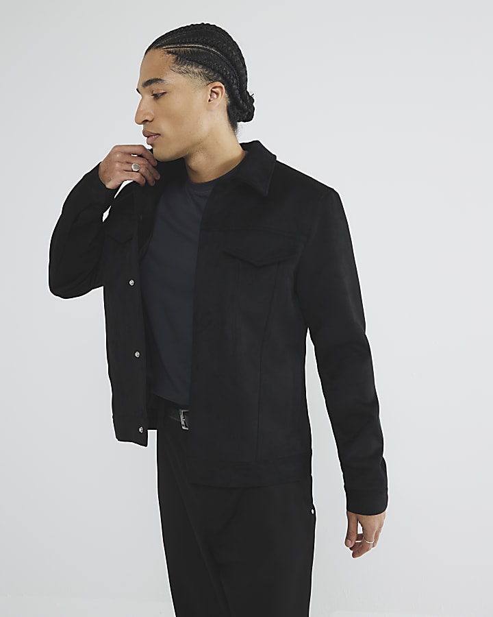 Black Suedette Jacket