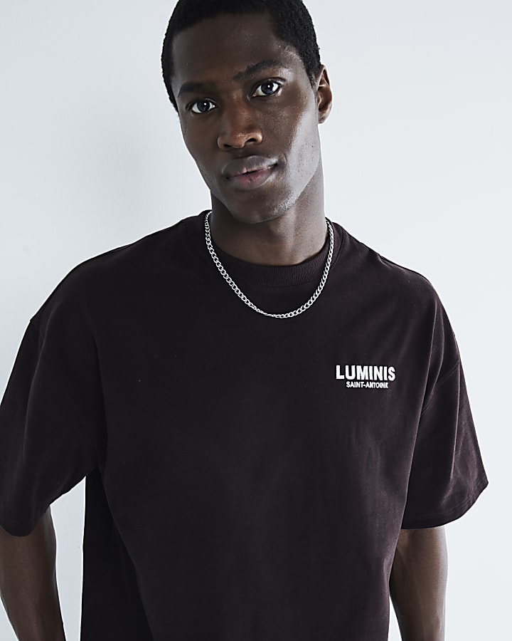 Brown Short Sleeve Luminis T-Shirt