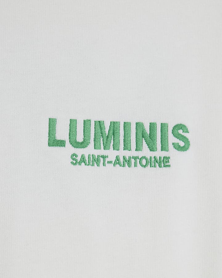 White Short Sleeve Luminis T-Shirt