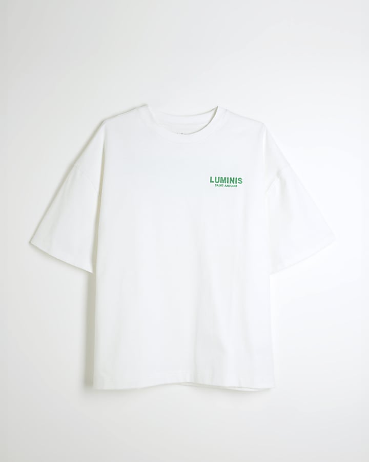 White Short Sleeve Luminis T-Shirt