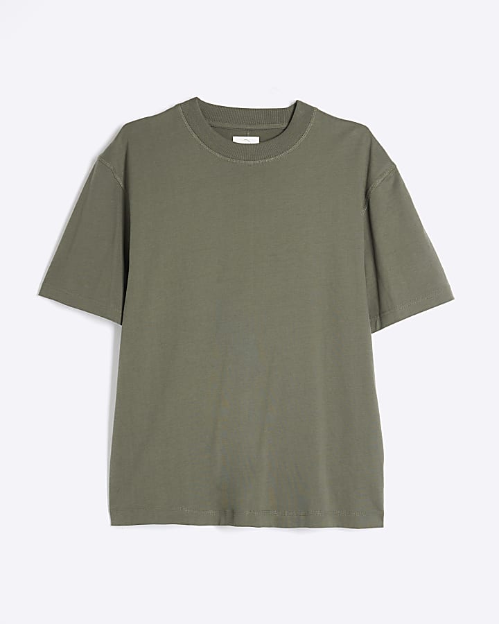 Khaki RI Studio Regular Fit T-shirt