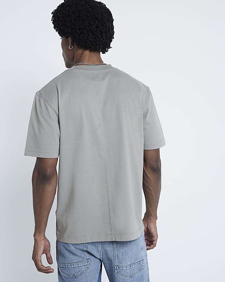 Grey RI Studio Regular Fit T-shirt