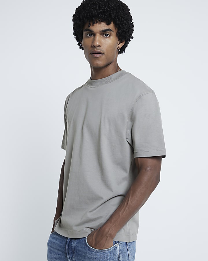 Grey RI Studio Regular Fit T-shirt