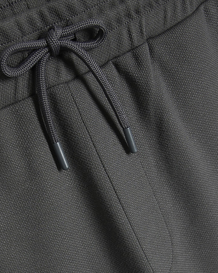Grey Pique Skinny Fit Joggers