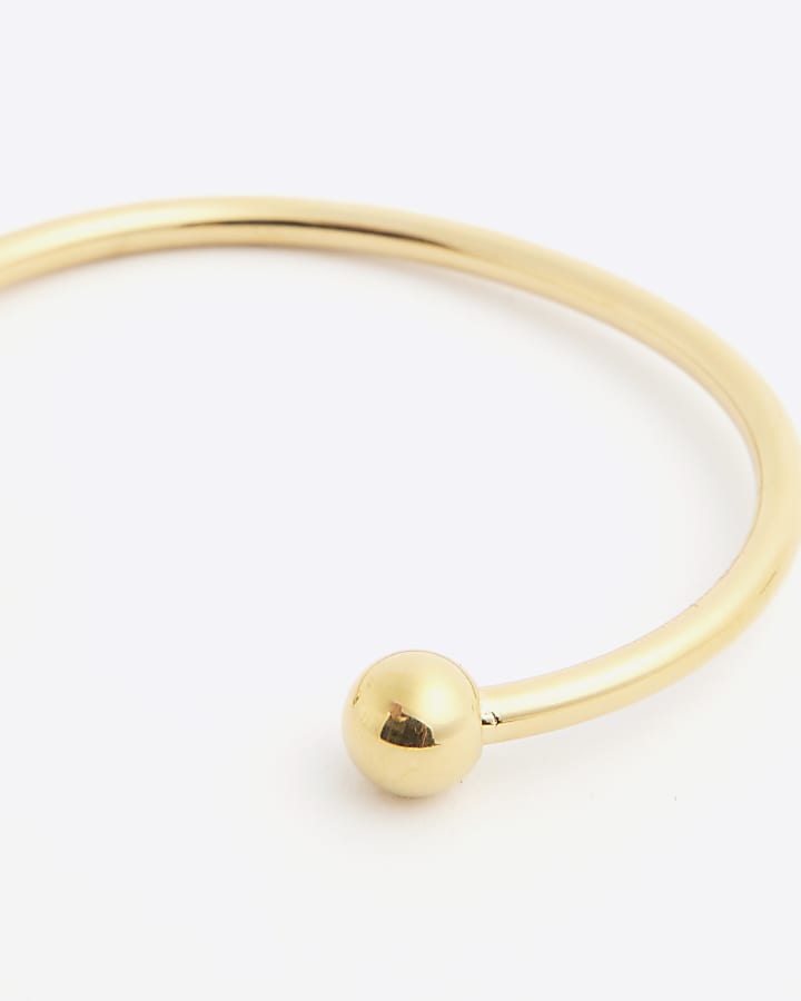 Gold colour stainless steel bracelet