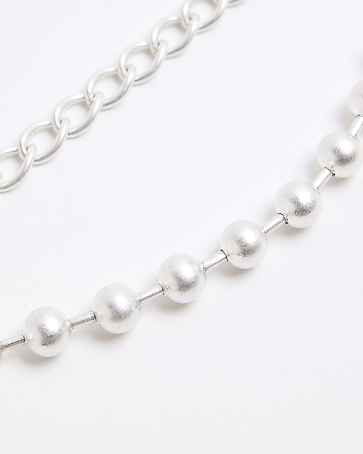 Silver Ball bracelet