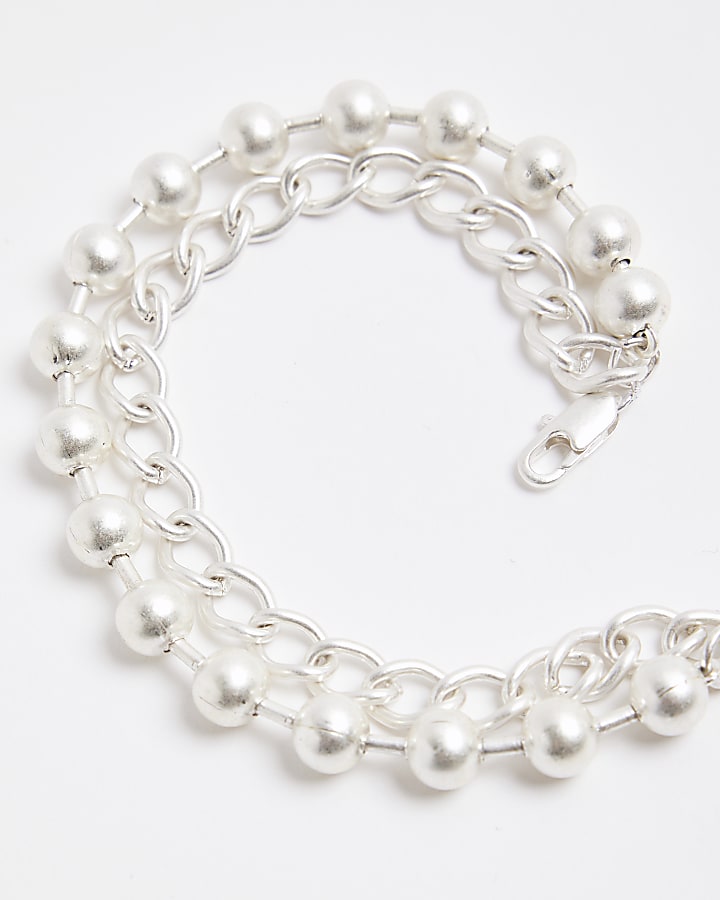 Silver Ball bracelet