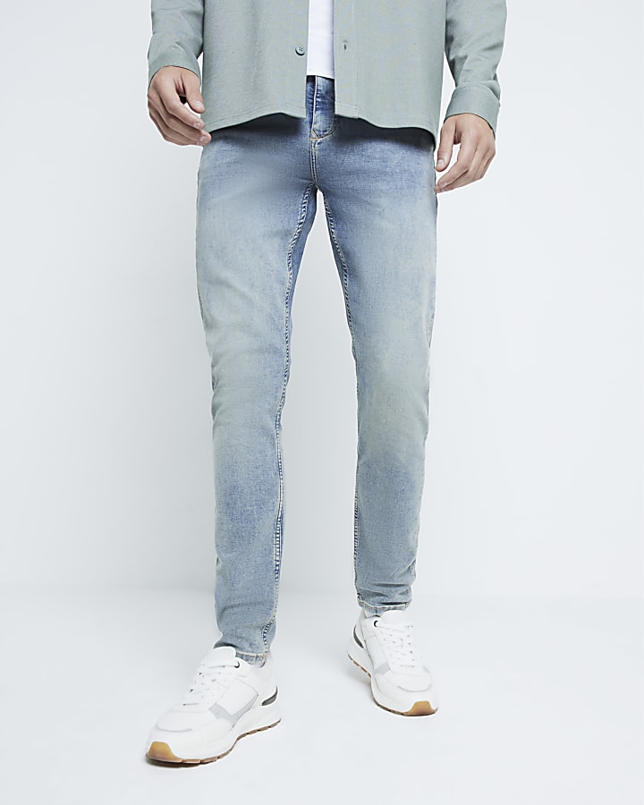 Blue Skinny Fit Jeans