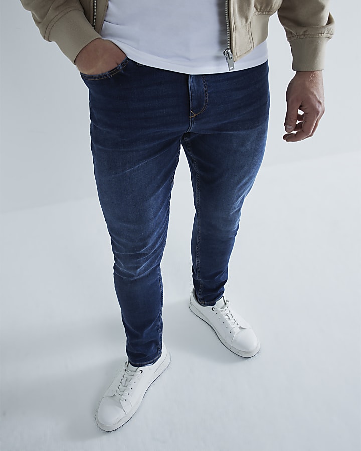 Blue Denim Skinny Fit Jeans