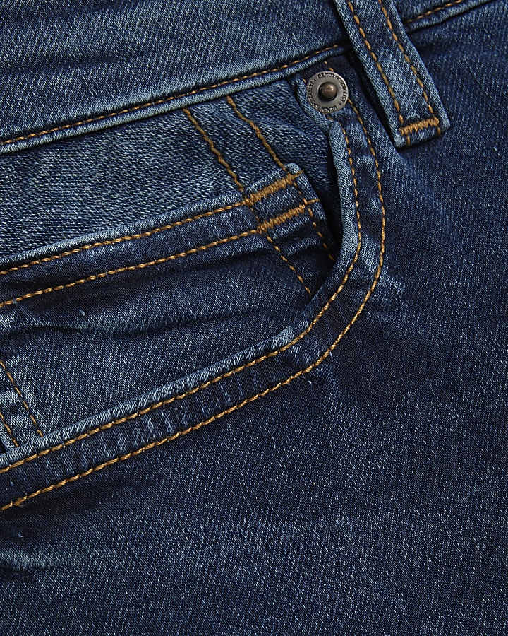 Blue Denim Slim Fit Jeans
