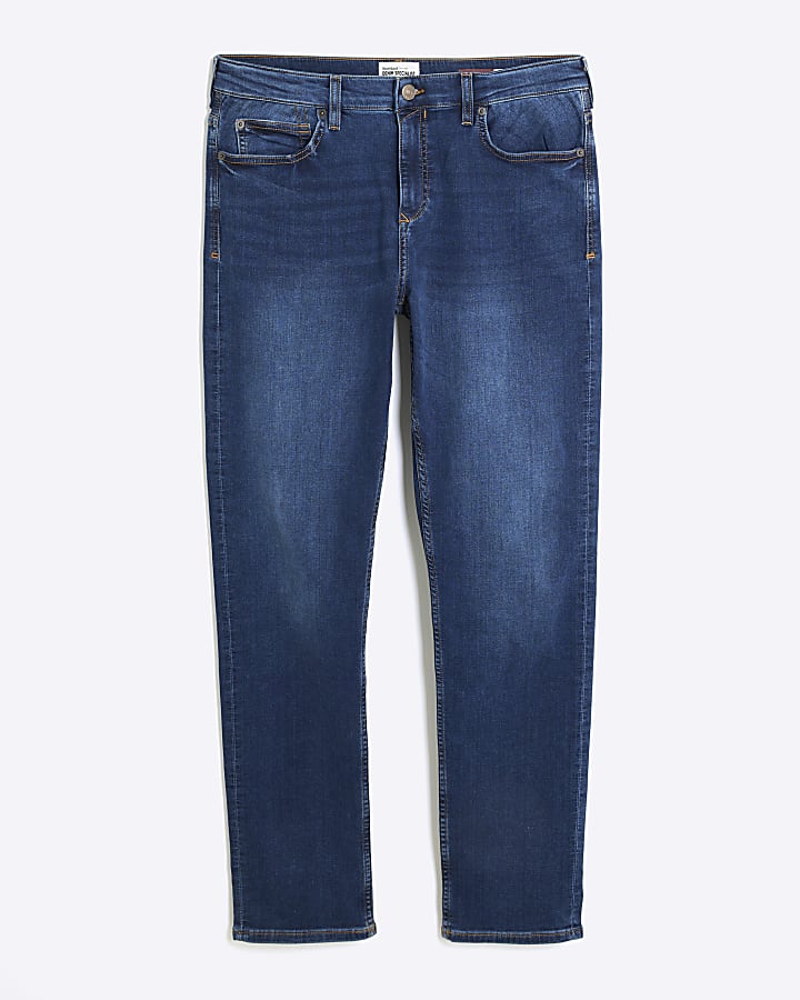 Blue Denim Slim Fit Jeans