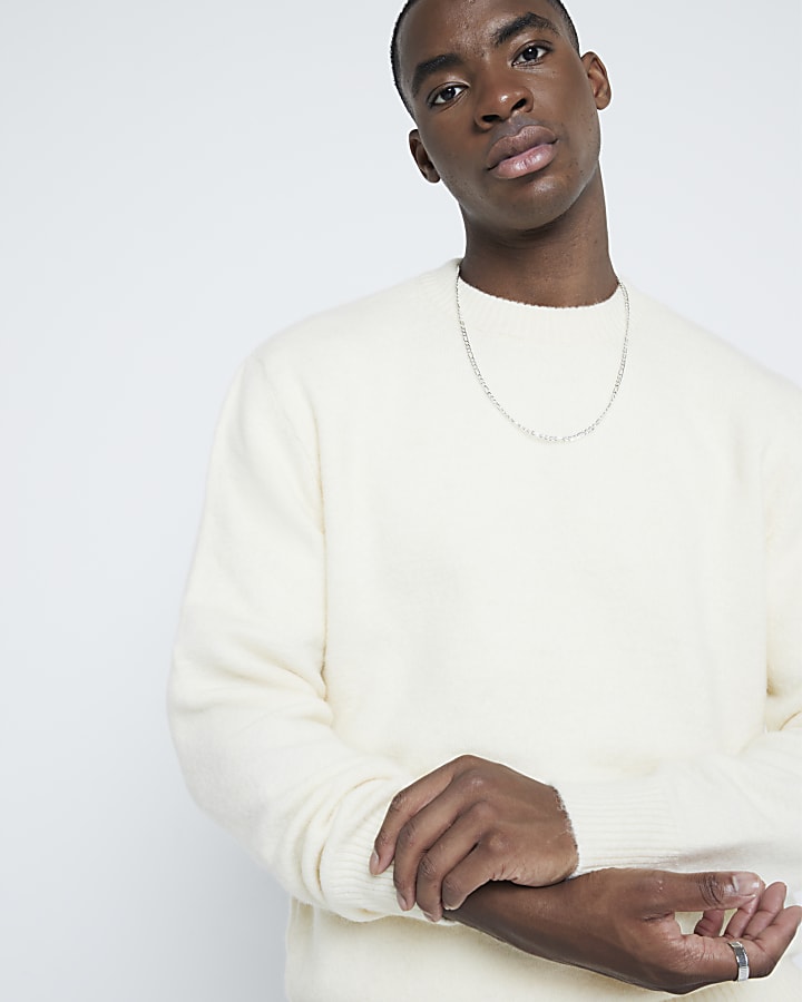 Yellow Relaxed Fit Jumper
