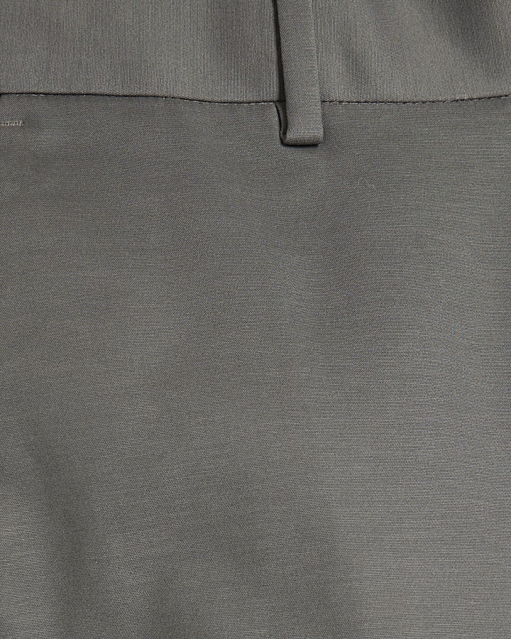 Grey Slim Fit Chino Trousers