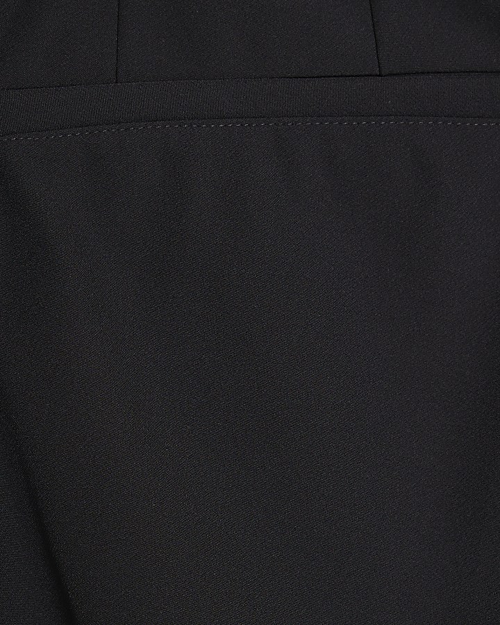 Black Comfort Stretch Skinny Trousers