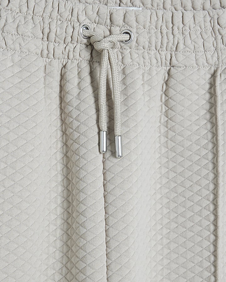 Stone Diamond Quilted Cargo Joggers